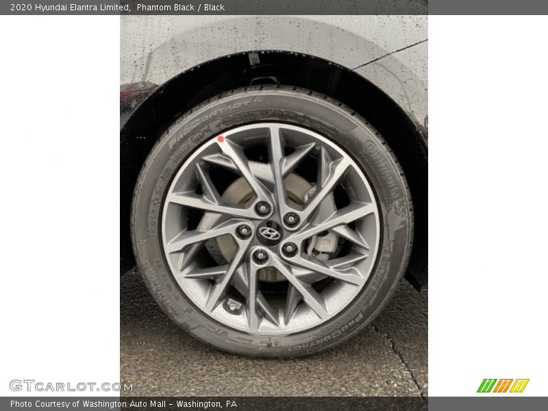 Phantom Black / Black 2020 Hyundai Elantra Limited