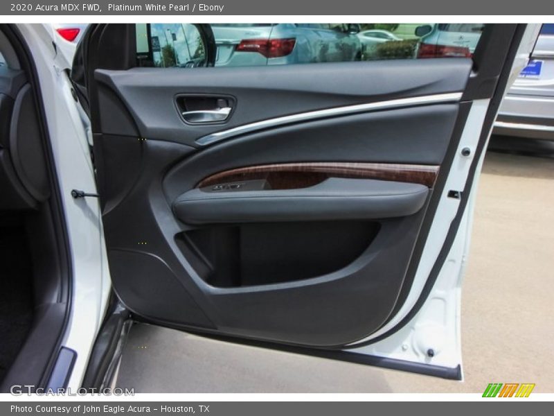 Platinum White Pearl / Ebony 2020 Acura MDX FWD