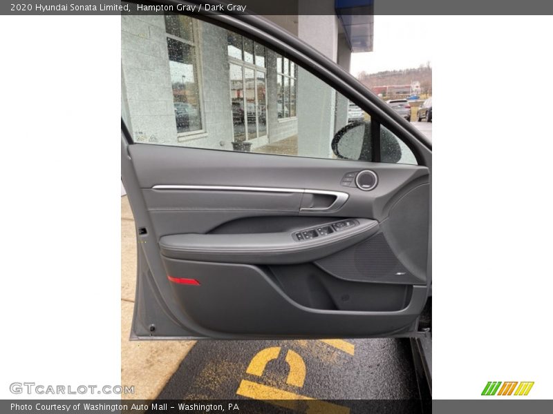 Hampton Gray / Dark Gray 2020 Hyundai Sonata Limited