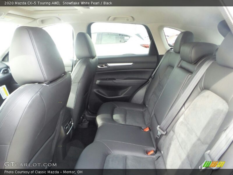 Snowflake White Pearl / Black 2020 Mazda CX-5 Touring AWD
