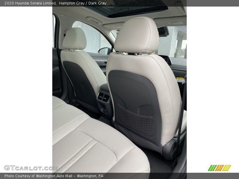 Hampton Gray / Dark Gray 2020 Hyundai Sonata Limited