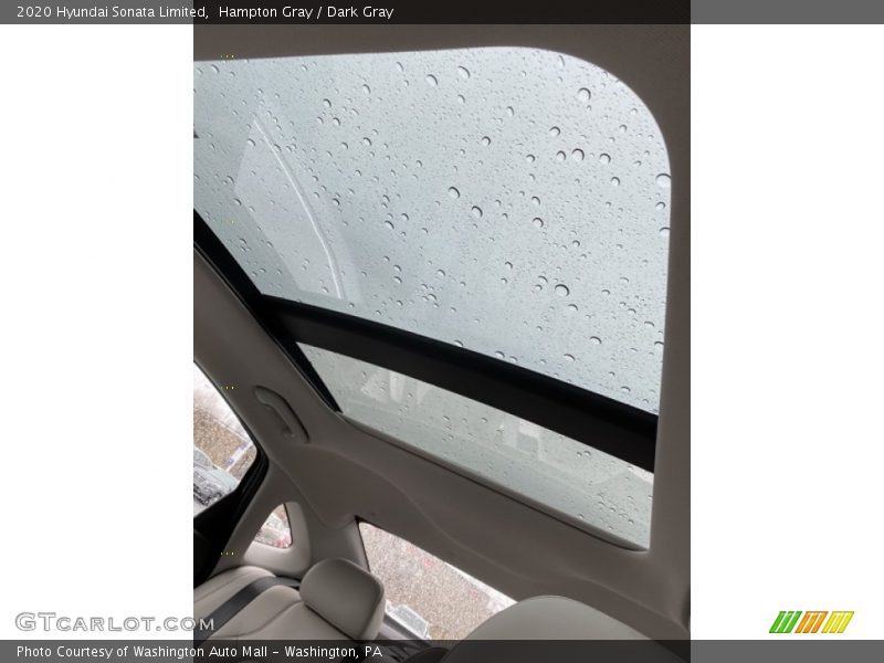 Hampton Gray / Dark Gray 2020 Hyundai Sonata Limited