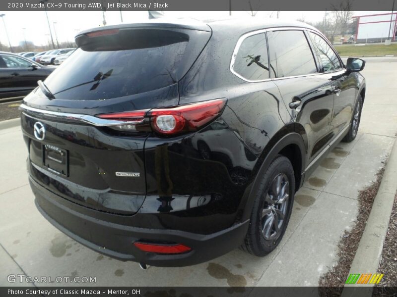 Jet Black Mica / Black 2020 Mazda CX-9 Touring AWD