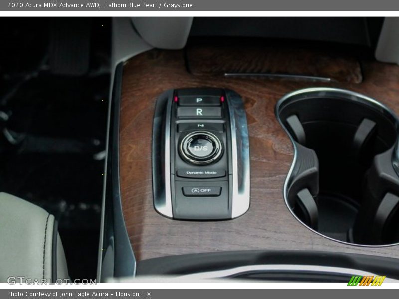 Fathom Blue Pearl / Graystone 2020 Acura MDX Advance AWD