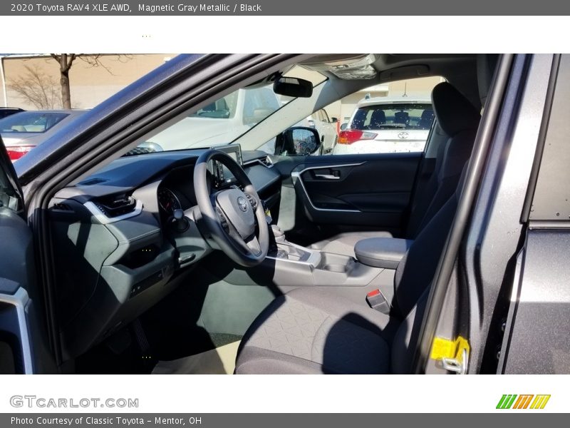 Magnetic Gray Metallic / Black 2020 Toyota RAV4 XLE AWD