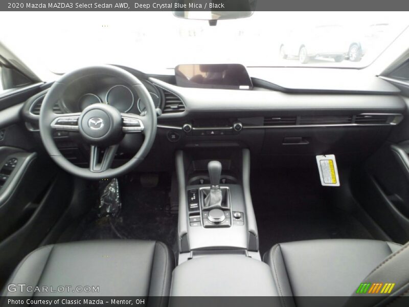 Deep Crystal Blue Mica / Black 2020 Mazda MAZDA3 Select Sedan AWD