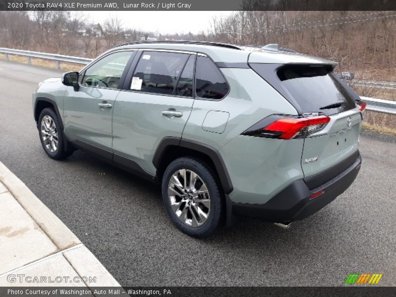 Lunar Rock / Light Gray 2020 Toyota RAV4 XLE Premium AWD