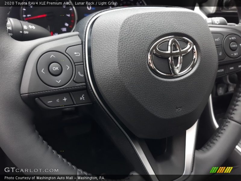 Lunar Rock / Light Gray 2020 Toyota RAV4 XLE Premium AWD