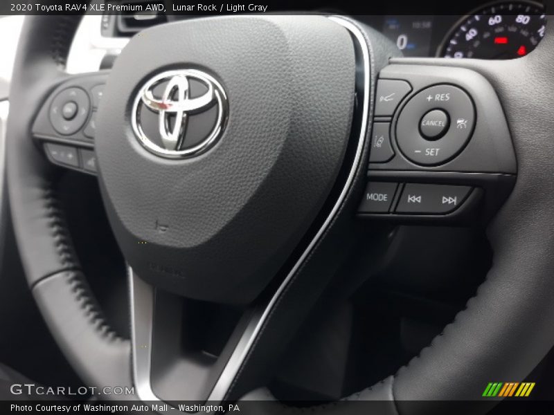 Lunar Rock / Light Gray 2020 Toyota RAV4 XLE Premium AWD