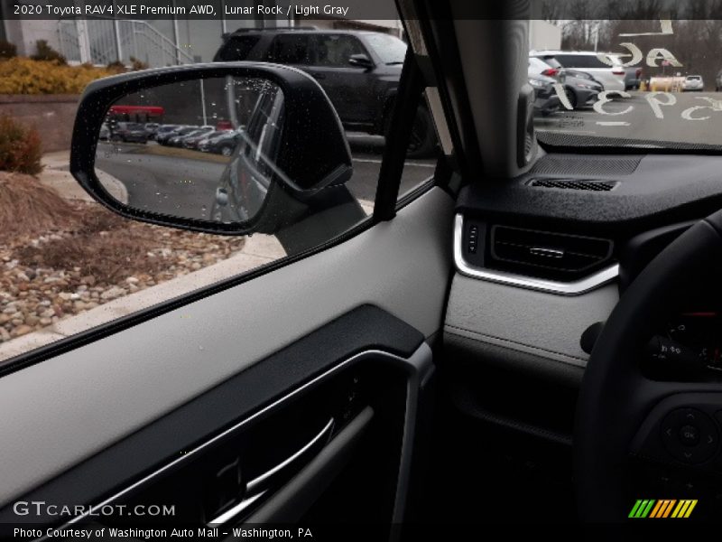 Lunar Rock / Light Gray 2020 Toyota RAV4 XLE Premium AWD