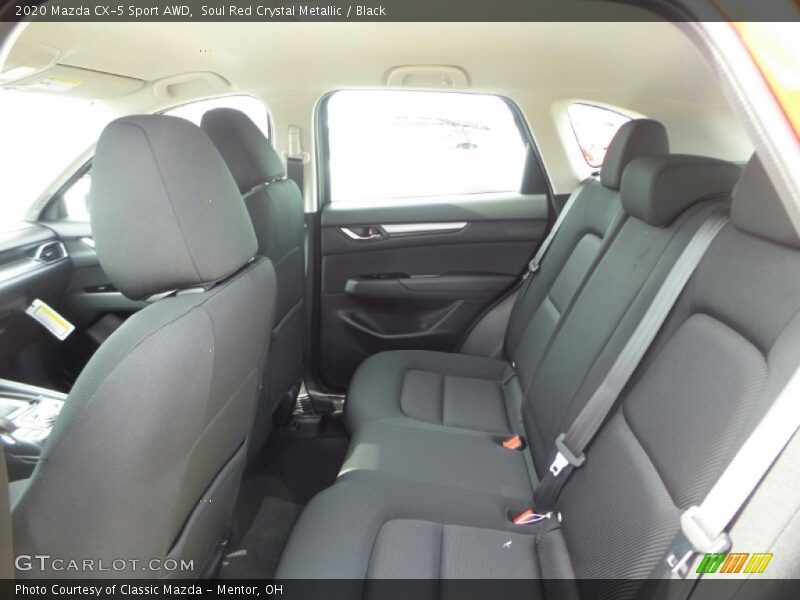 Soul Red Crystal Metallic / Black 2020 Mazda CX-5 Sport AWD