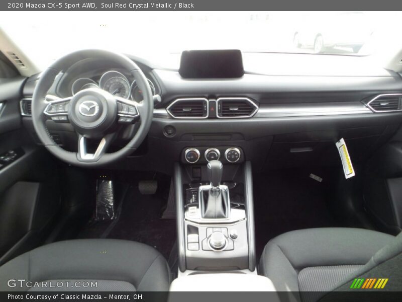 Soul Red Crystal Metallic / Black 2020 Mazda CX-5 Sport AWD