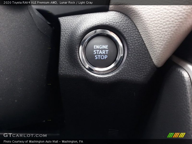 Lunar Rock / Light Gray 2020 Toyota RAV4 XLE Premium AWD