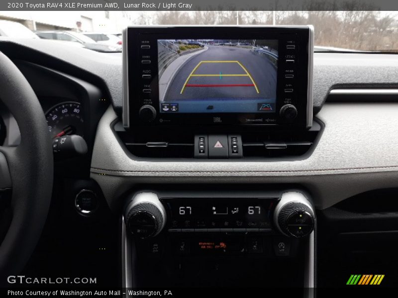 Lunar Rock / Light Gray 2020 Toyota RAV4 XLE Premium AWD