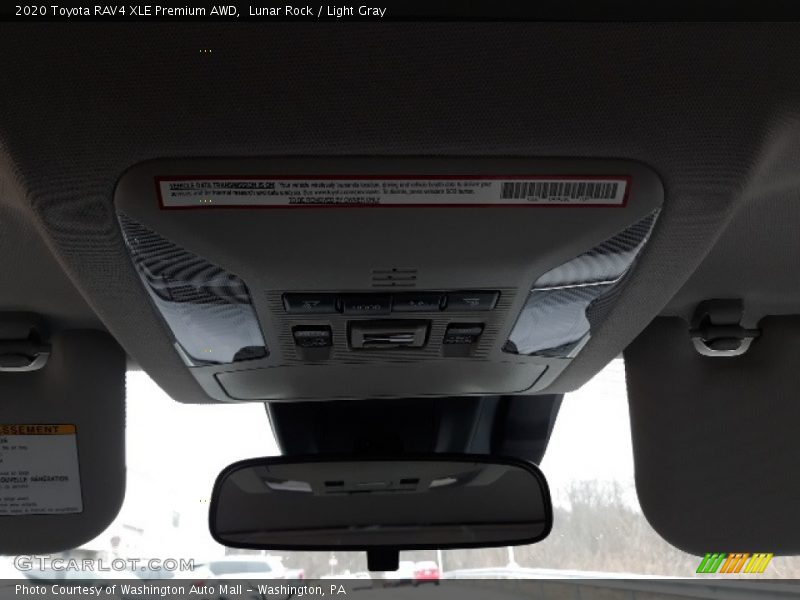 Lunar Rock / Light Gray 2020 Toyota RAV4 XLE Premium AWD