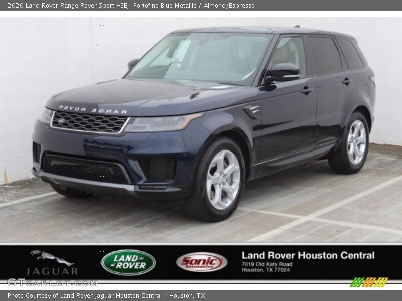 Portofino Blue Metallic / Almond/Espresso 2020 Land Rover Range Rover Sport HSE