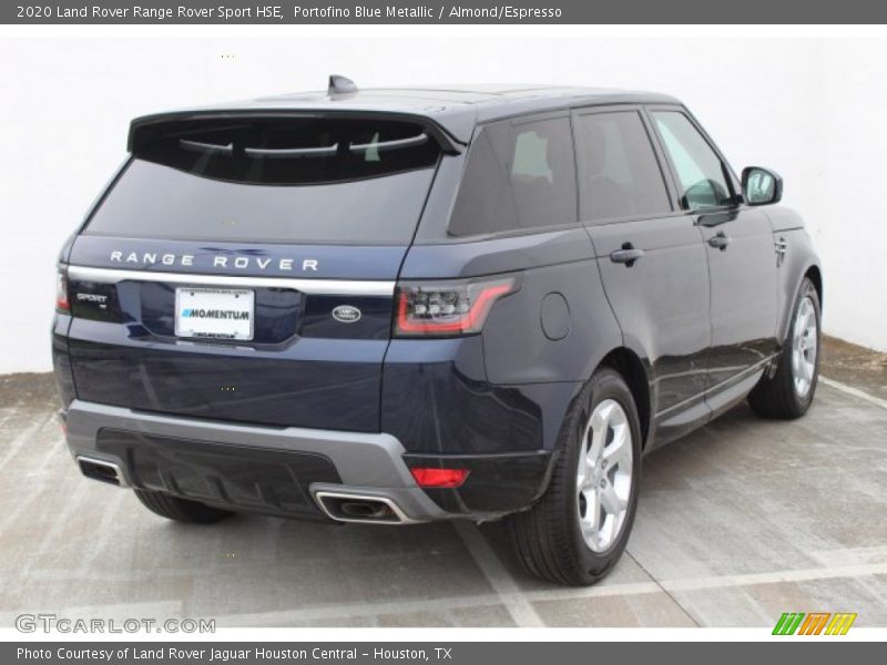 Portofino Blue Metallic / Almond/Espresso 2020 Land Rover Range Rover Sport HSE