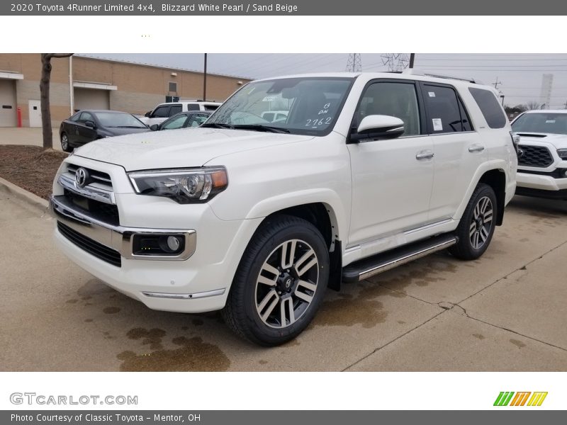 Blizzard White Pearl / Sand Beige 2020 Toyota 4Runner Limited 4x4