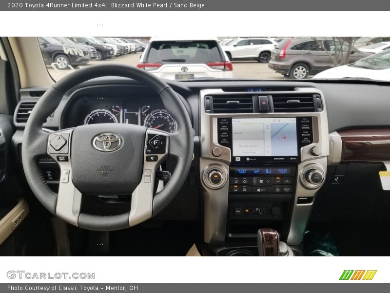 Blizzard White Pearl / Sand Beige 2020 Toyota 4Runner Limited 4x4