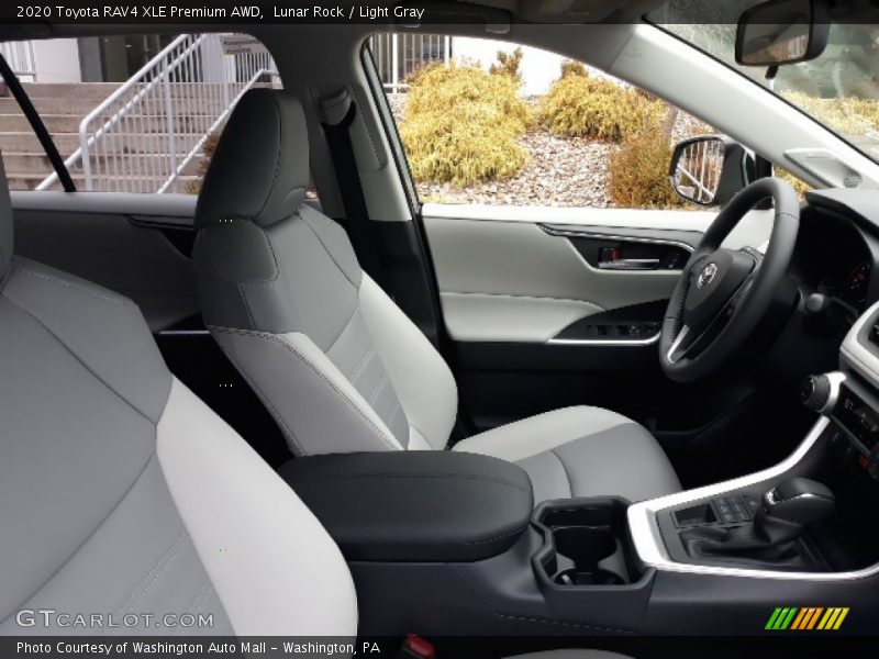 Lunar Rock / Light Gray 2020 Toyota RAV4 XLE Premium AWD