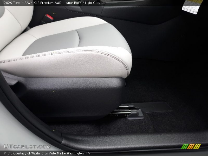 Lunar Rock / Light Gray 2020 Toyota RAV4 XLE Premium AWD