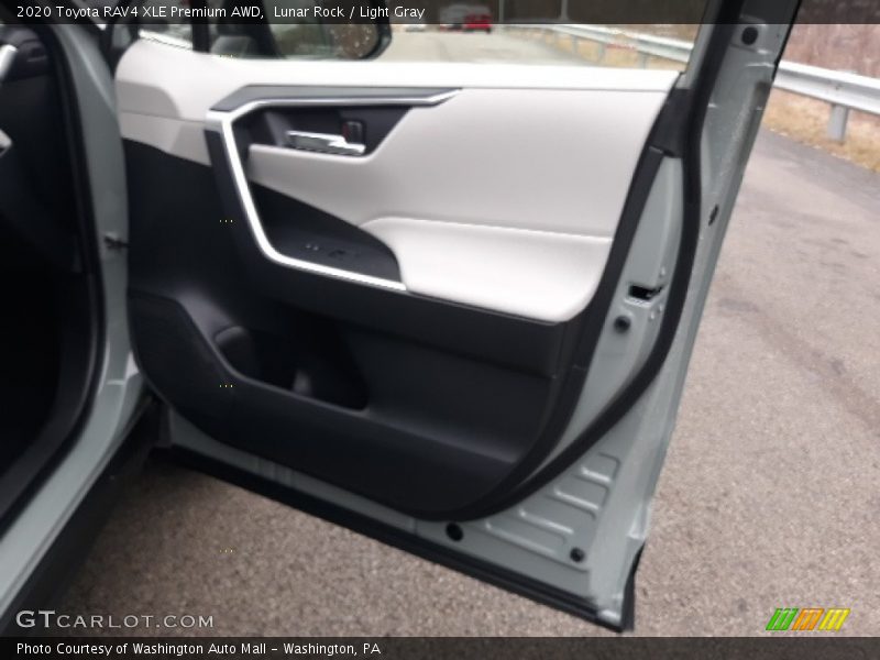 Lunar Rock / Light Gray 2020 Toyota RAV4 XLE Premium AWD