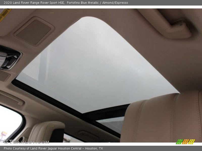 Portofino Blue Metallic / Almond/Espresso 2020 Land Rover Range Rover Sport HSE