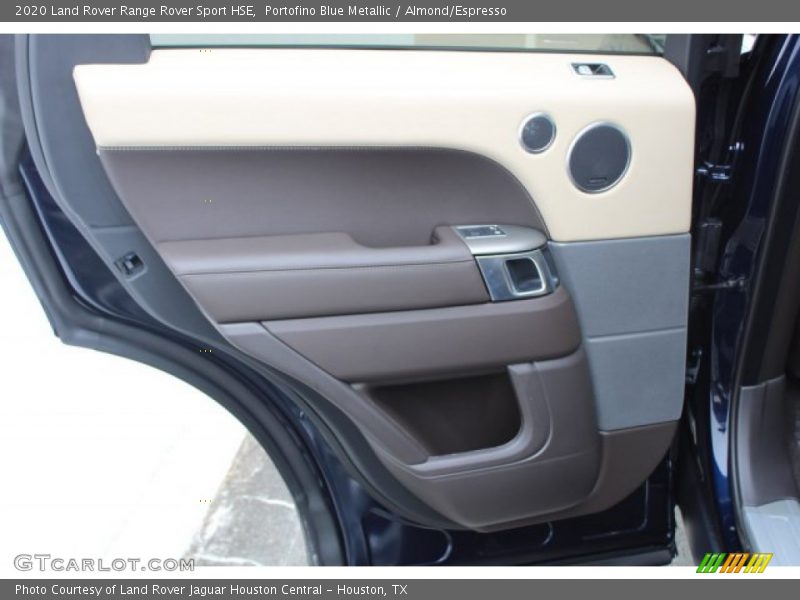 Portofino Blue Metallic / Almond/Espresso 2020 Land Rover Range Rover Sport HSE
