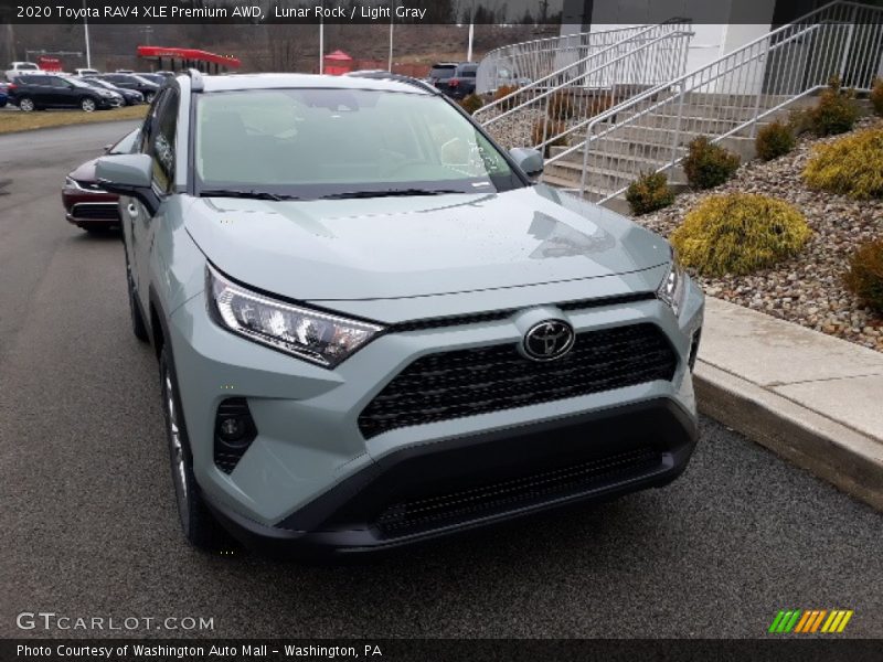 Lunar Rock / Light Gray 2020 Toyota RAV4 XLE Premium AWD