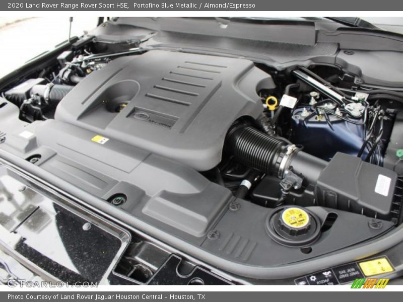  2020 Range Rover Sport HSE Engine - 3.0 Liter Turbocharged DOHC 24-Valve VVT Inline 6 Cylinder