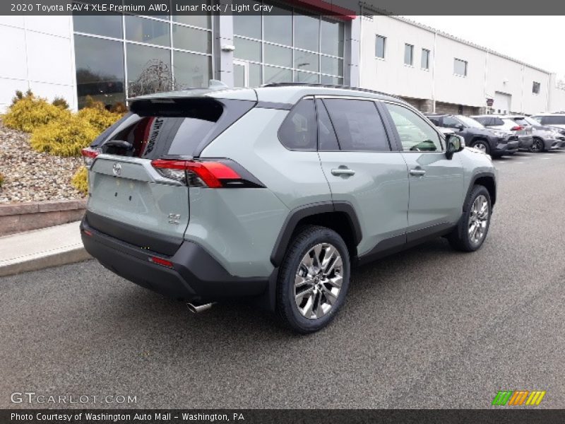Lunar Rock / Light Gray 2020 Toyota RAV4 XLE Premium AWD
