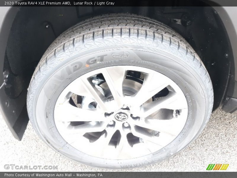 Lunar Rock / Light Gray 2020 Toyota RAV4 XLE Premium AWD
