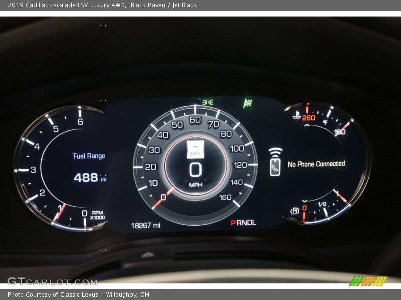  2019 Escalade ESV Luxury 4WD ESV Luxury 4WD Gauges