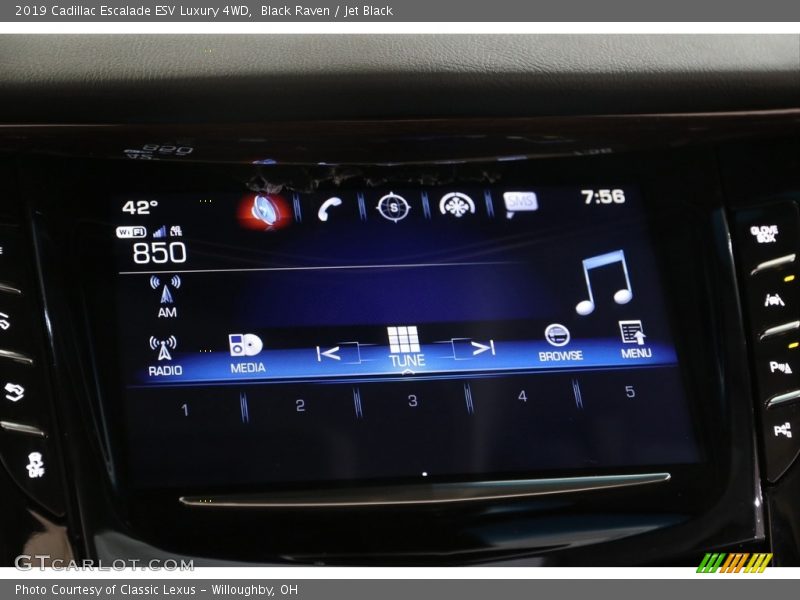 Black Raven / Jet Black 2019 Cadillac Escalade ESV Luxury 4WD