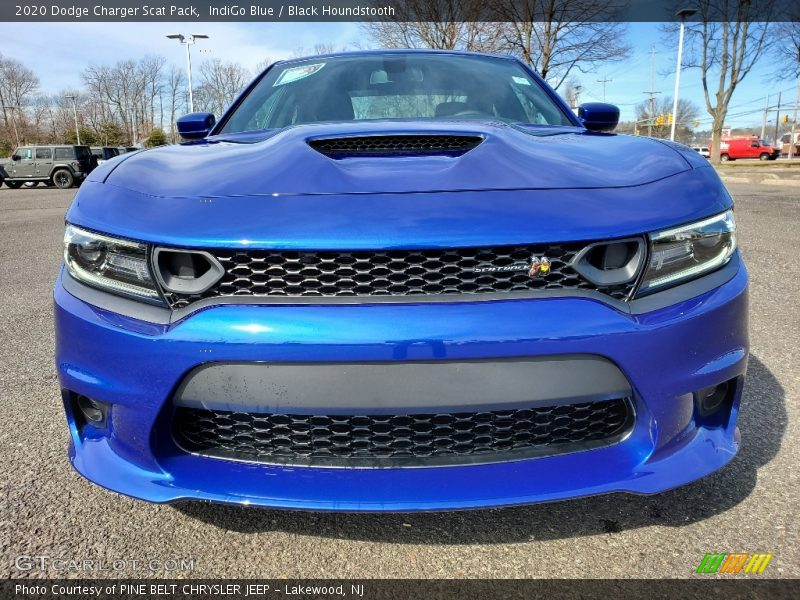 IndiGo Blue / Black Houndstooth 2020 Dodge Charger Scat Pack