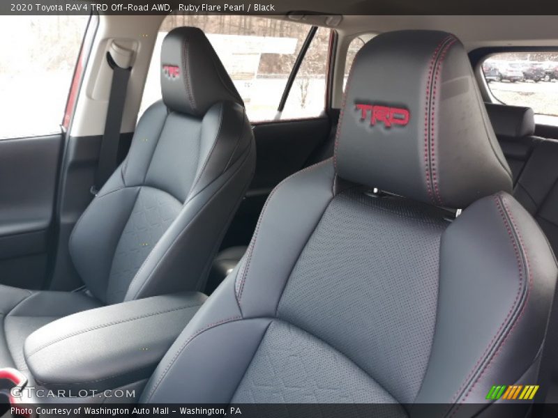 Front Seat of 2020 RAV4 TRD Off-Road AWD