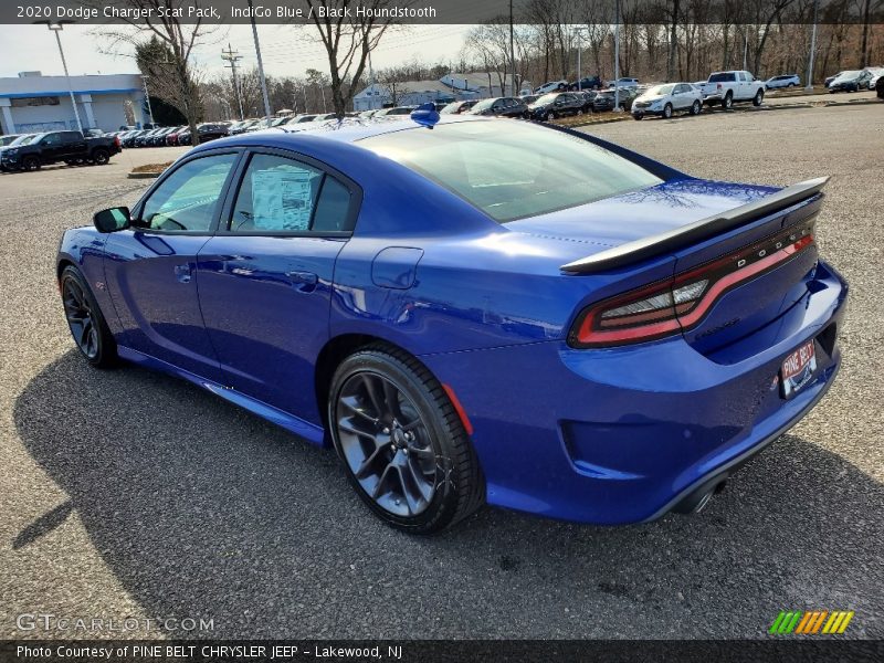 IndiGo Blue / Black Houndstooth 2020 Dodge Charger Scat Pack