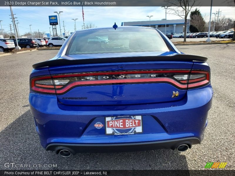 IndiGo Blue / Black Houndstooth 2020 Dodge Charger Scat Pack