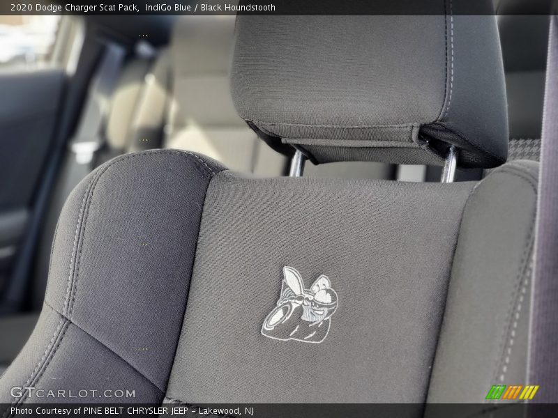 IndiGo Blue / Black Houndstooth 2020 Dodge Charger Scat Pack
