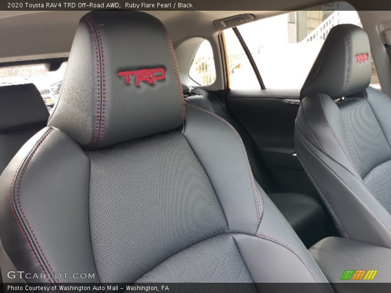 Front Seat of 2020 RAV4 TRD Off-Road AWD