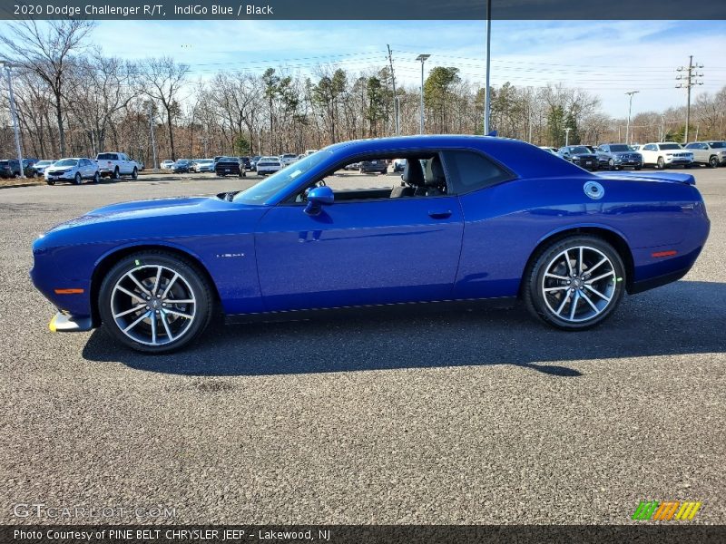IndiGo Blue / Black 2020 Dodge Challenger R/T