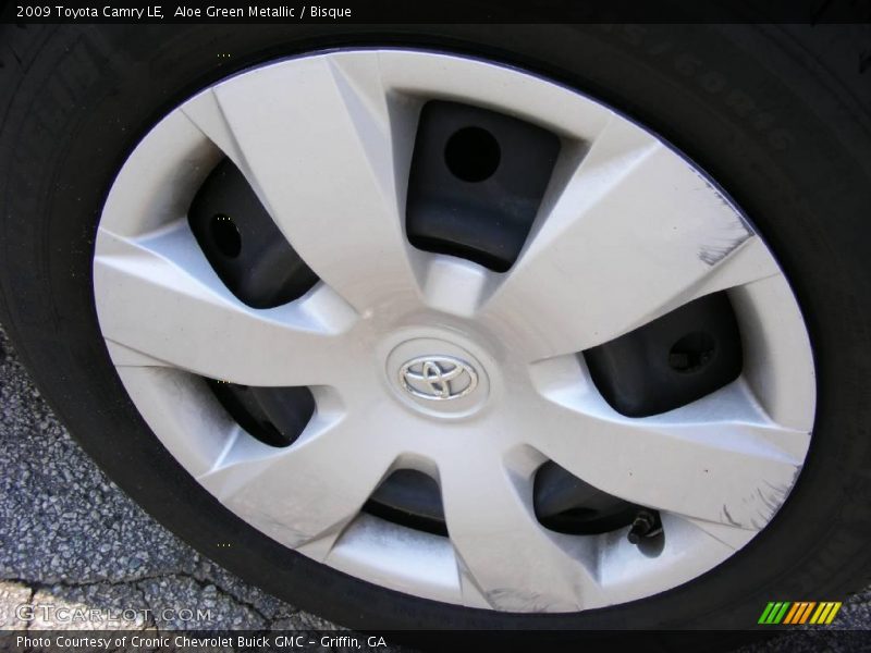Aloe Green Metallic / Bisque 2009 Toyota Camry LE