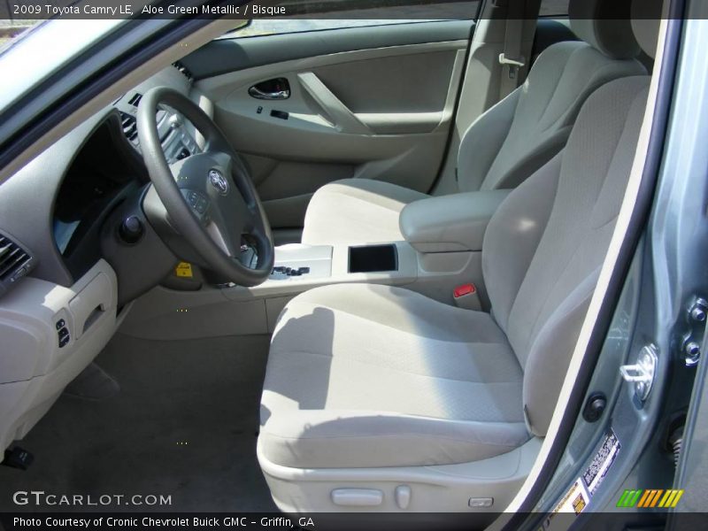 Aloe Green Metallic / Bisque 2009 Toyota Camry LE