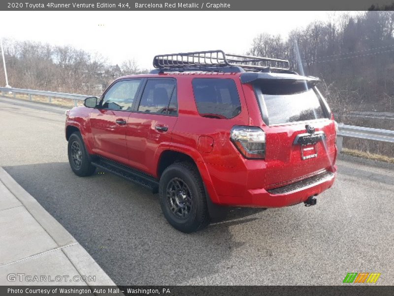 Barcelona Red Metallic / Graphite 2020 Toyota 4Runner Venture Edition 4x4