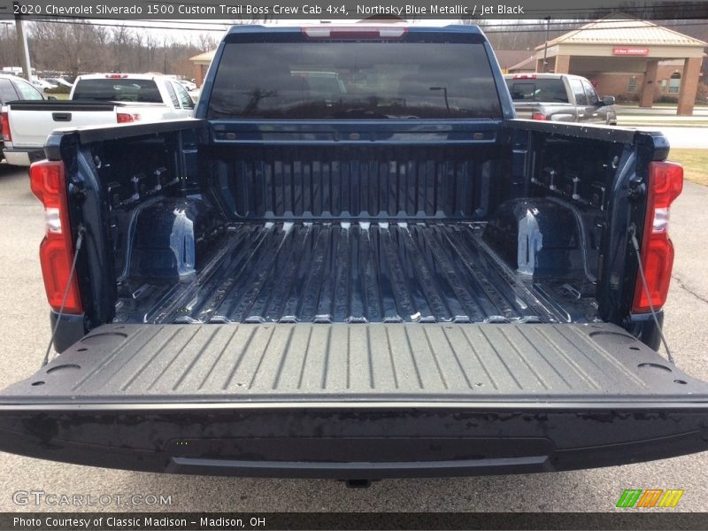 Northsky Blue Metallic / Jet Black 2020 Chevrolet Silverado 1500 Custom Trail Boss Crew Cab 4x4