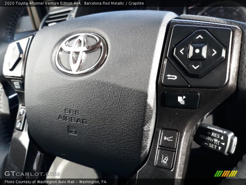 Barcelona Red Metallic / Graphite 2020 Toyota 4Runner Venture Edition 4x4