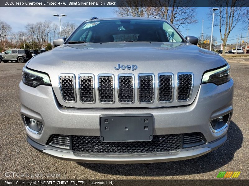 Billet Silver Metallic / Black 2020 Jeep Cherokee Limited 4x4