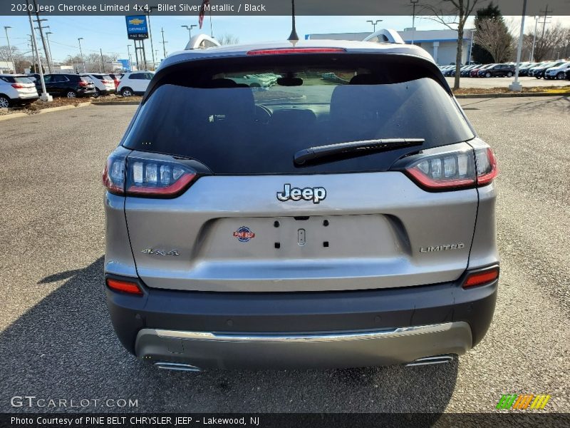 Billet Silver Metallic / Black 2020 Jeep Cherokee Limited 4x4