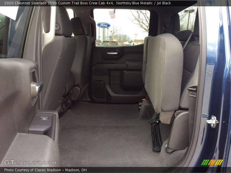 Northsky Blue Metallic / Jet Black 2020 Chevrolet Silverado 1500 Custom Trail Boss Crew Cab 4x4