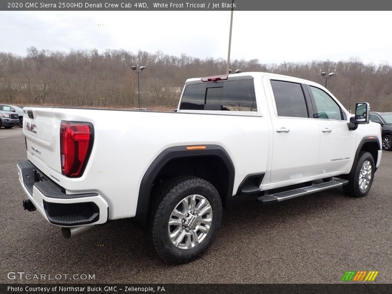 White Frost Tricoat / Jet Black 2020 GMC Sierra 2500HD Denali Crew Cab 4WD